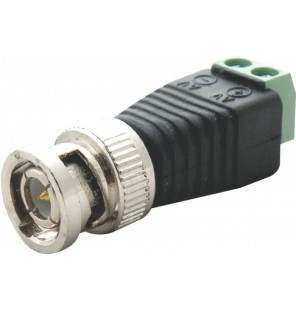 Screw type bnc connector